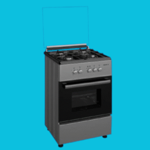 Maxi Gas Cooker 60x60 CM (4) Burners Black & Grey (BASIC)